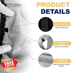 YELARXI 45 Inch Black Trampoline Pad