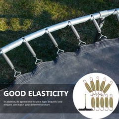 1 Set Galvanized Steel Trampoline Springs with ABS Components