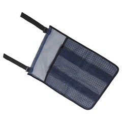 2Pcs Durable Mesh Trampoline Shoe Bags with Adjustable Straps Outdoor Blue
