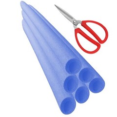 6 Pcs 35 Inch Trampoline Pole Foam Sleeves Waterproof Protective Spring Cover