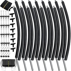 10ft Trampoline Curved Poles 8 Pcs