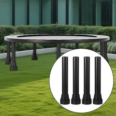 4 Pieces Trampoline Legs Stability Easy to Install AntiSlip Sturdy Replace