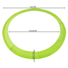 Trampoline Replacement Safety Pad Trampoline Edge Cover Springs Protection Pad