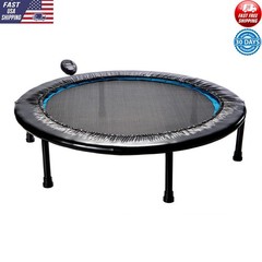36″ Circuit Trainer Trampoline W/ Monitor Outdoor/Indoor Fitness Exercise Home