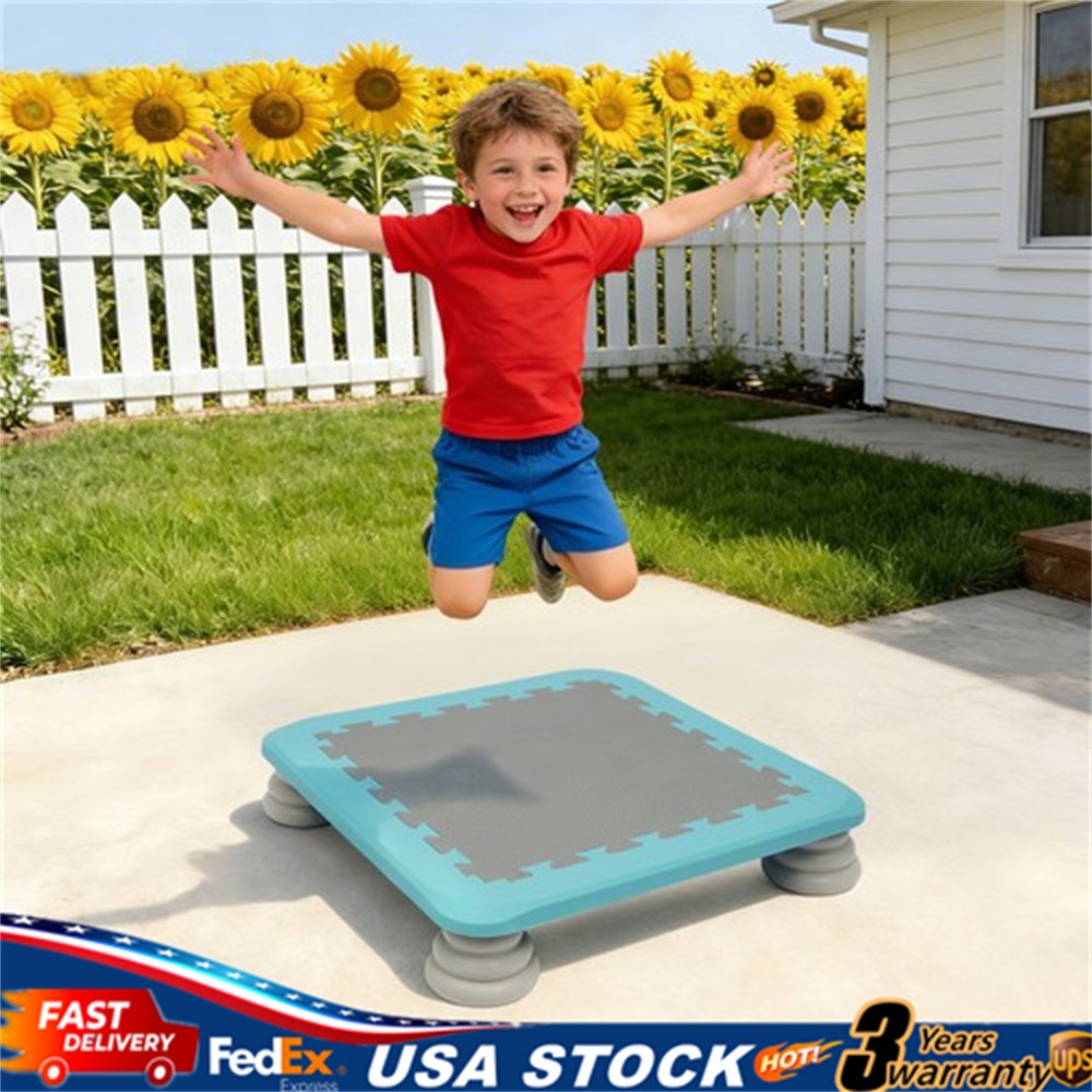Kids’ Trampoline Kids’ Bouncing Board Balance and Bounce Kids’ Toy for Indoor
