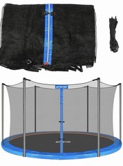 Trampoline Replacement Safety Net Enclosure 14 Ft 6 Straight Pole Net Only