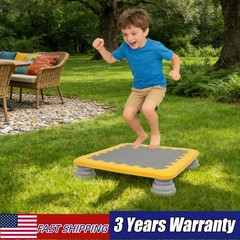 Kids’ Trampoline Kids’ Bouncing Board Balance and Bounce Kids’ Toy for Indoor