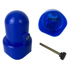 MSSVIGING Large Trampoline Enclosure Pole Caps with Screwin Bolts, Only Fit f…