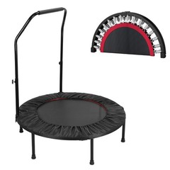 40″ Foldable Mini Trampoline,Exercise Trampoline Workout for Adults Load 450lbs