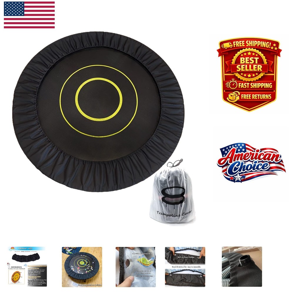 Children’s Safety Trampoline Pad Cover – Easy to Install, Fits 36-54 Inch