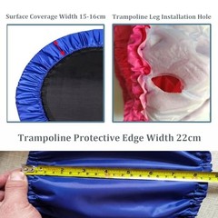 Mini Trampoline Spring Cover 36 38 40 45 60inch Small 91cm(36inch) Green