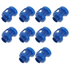 10 Pcs Trampoline Enclosure Pole Hat Tent Puncture Proof Cap Caps for Poles