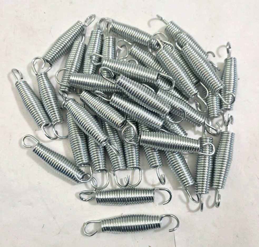 36pcs Trampoline Springs 3.5″ Thicker Steel Replacement