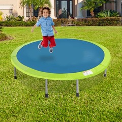 Modern Green Trampoline Protection Pad with Safety Edge Cover, 4.19 lbs