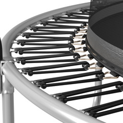 6FT Springfree No Gap Trampoline, Black, Bungee Jumping Mat