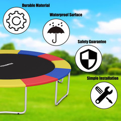 Giantex Trampoline Pad, 8Ft 10Ft 12Ft 14Ft 15Ft 16Ft Trampoline Replacement Safe