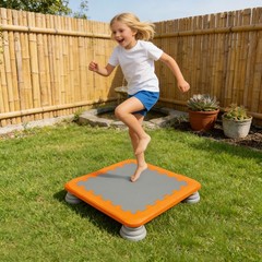 Kids’ Trampoline Kids’ Bouncing Board Balance and Bounce Kids’ Toy for Indoor