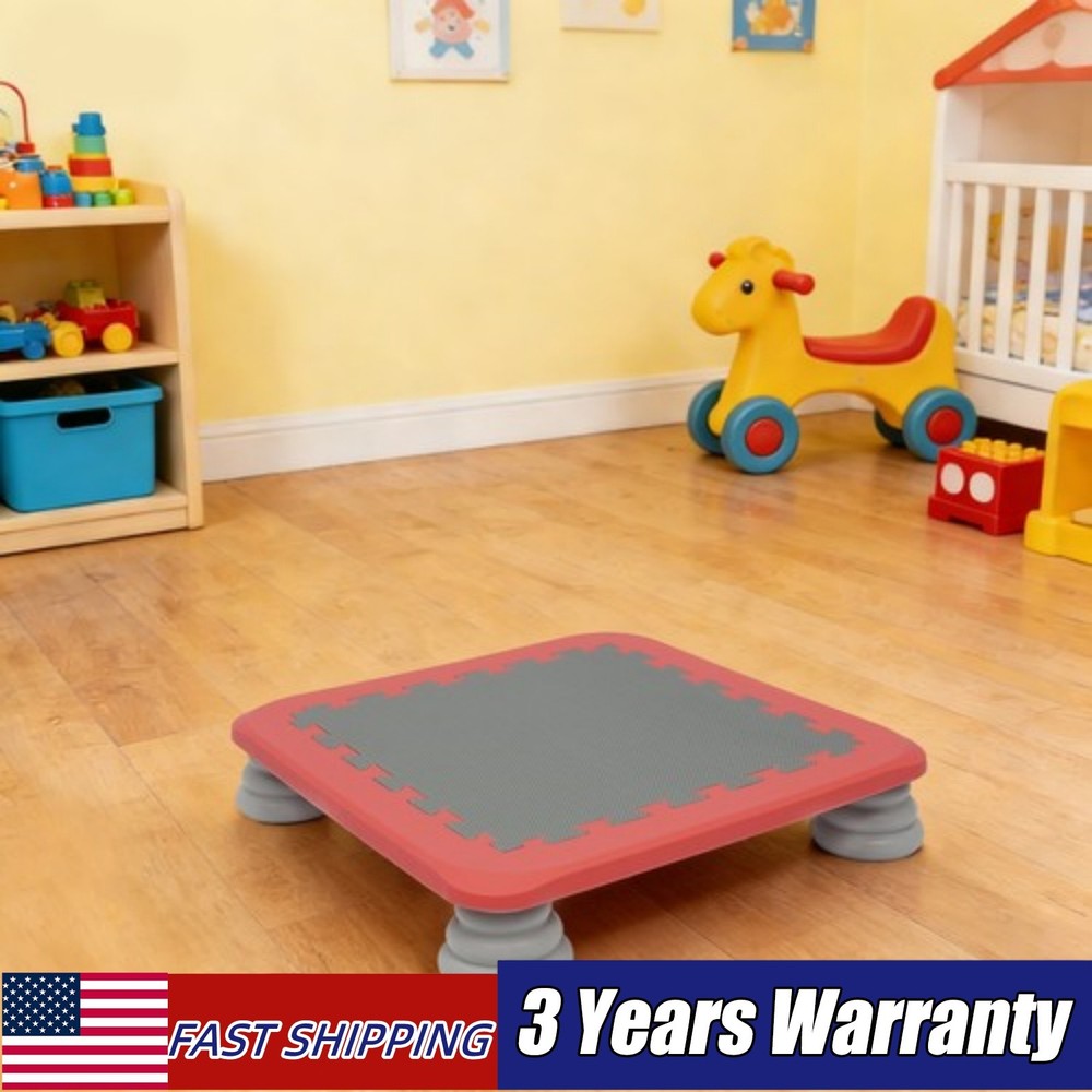 Kids Trampoline,Kids’ Bouncing Board,Balance&Bounce Kids’ Toy for Indoor/Outdoor