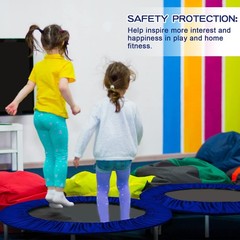 Trampoline Spring Cover Round Small Trampoline Replacement Safety Cover 600D …