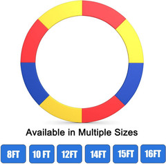 Giantex Trampoline Pad, 8Ft 10Ft 12Ft 14Ft 15Ft 16Ft Trampoline Replacement Safe