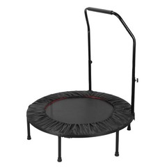 40″ Foldable Mini Trampoline,Exercise Trampoline Workout for Adults Load 450lbs