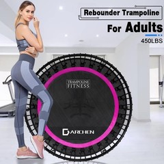 450 lbs Mini Trampoline Adults Indoor Small Rebounder Exercise Trampoline