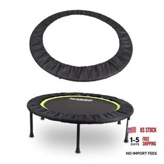 Trampoline Spring Cover 36/38/in Compressed Suede Replacement Mini 40 black