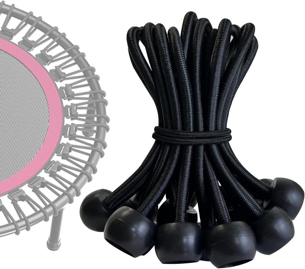 Trampoline Bungees Cords, Bungee Cords for Trampoline, 15 PCS Heavy Duty Ball…
