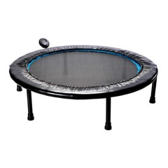 Circuit Trainer Trampoline W/ Steel Frame Monitor & Adjustable Incline 36″Dx12″H