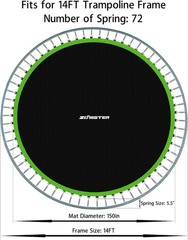 Replacement Mat for 14ft Trampoline
