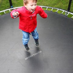 Round Replacement Trampoline Mat Fits 14ft Frame 88 V-Rings 6.5-7″ Spring Length