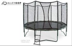 12 ft trampoline with enclosure USED in Bay Area 