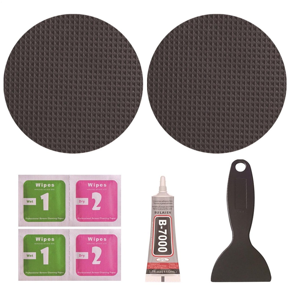 Trampoline Repair Patch Kit 4-inch Round Glue On Patches with Glue and effective