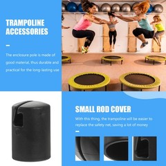 6 Pcs Trampoline Supply Pole Covers for Metal Poles Replacement Springs