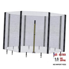 Trampoline – Replacement Enclosure Safety for Straight 12ft – 8 Poles Net