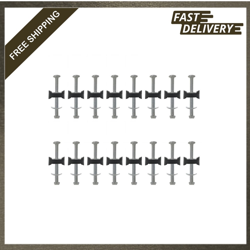 16 Pack 6mm x 83mm Steel Trampoline Screws Replacement Parts Heavy Duty Outdoor