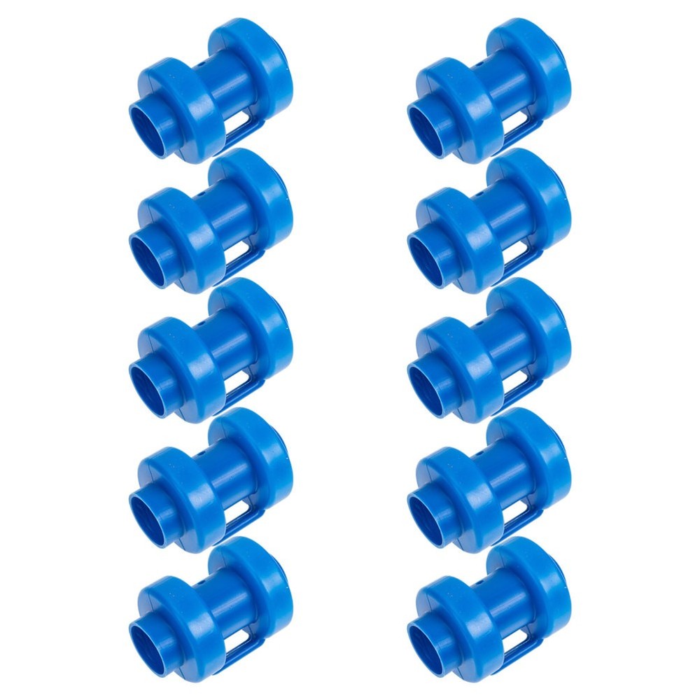 10Pcs Reusable Blue PP Trampoline End Caps Safety Net Covers