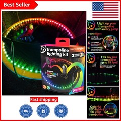Color-Changing LED Trampoline Lights – Perfect for Kids’ Nighttime Fun 8FT-15FT