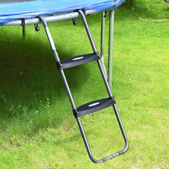 Trampoline Ladder with Horizontal and Wide Steps, Universal Hook, UV Treated St