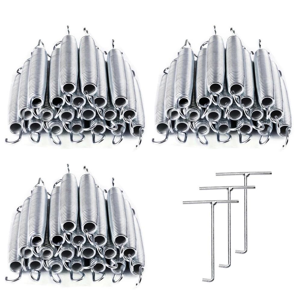 7″ Trampoline Replacement Springs Trampoline Parts Heavy Duty (Pack of 60)