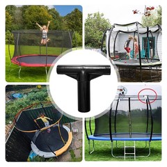 Trampoline T Joint T Connector Lightweight And Durable (Replacement Part)