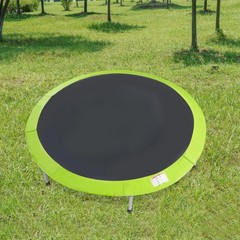 Modern Round Green Trampoline Edge Cover Springs Protection Pad 4.19 lbs PVC
