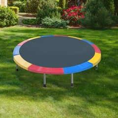16 Ft Round Trampoline Safety Pad 10mm Foam PVC 30cm Wide Multi-Color