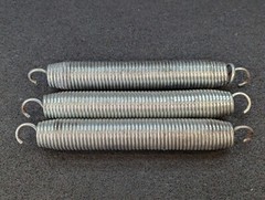 🔥Lot of 3🔥 8.5″ Heavy Duty Trampoline Springs Steel Replacement