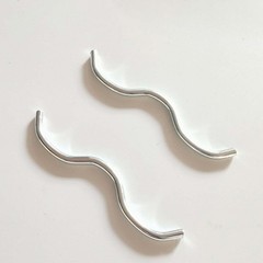 6Pcs W Shaped Double Trampoline Spring Hook Trampoline Connector Galvanized