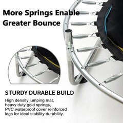 Py Super Mode 55 Trampoline For Kids Enclosure Toddler Trampoline Adjustable