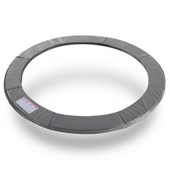ExacMe Trampoline Pad Replacement, Round Safety Spring Cover, Grey 6180-CP-GY