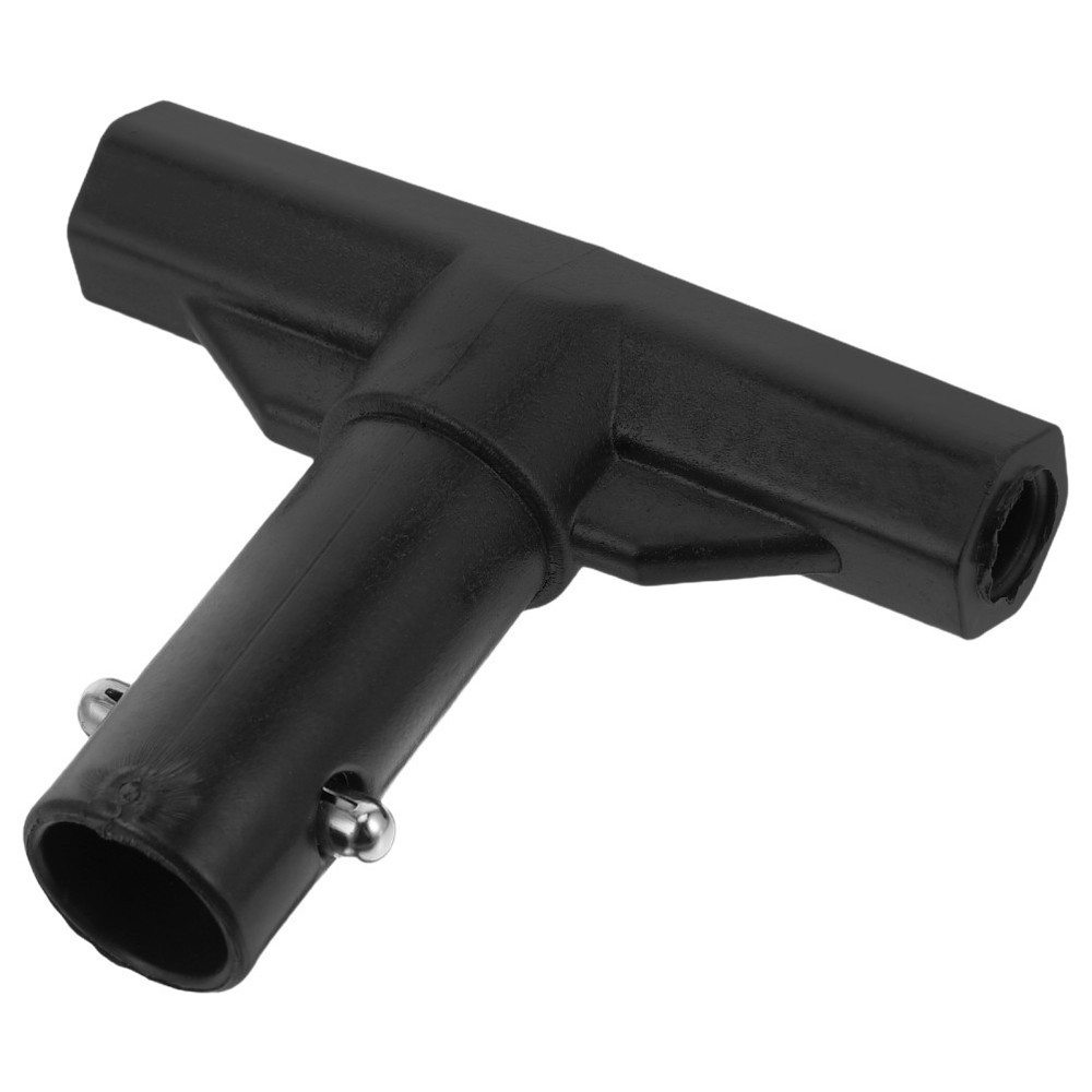 Trampoline Enclosure Pole End Caps T-shaped Pipe Connector for Cover