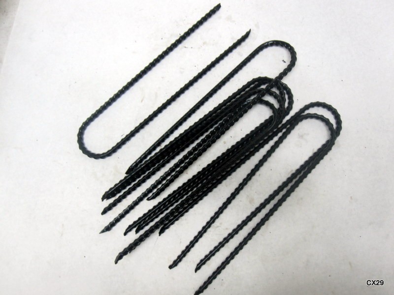 8 Pack of 12″ Trampoline Wind Stakes Rebar Ground Anchors