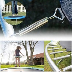 6 Pack Trampoline Springs Replacement 5.5 Inch Heavy Duty Stainless Steel